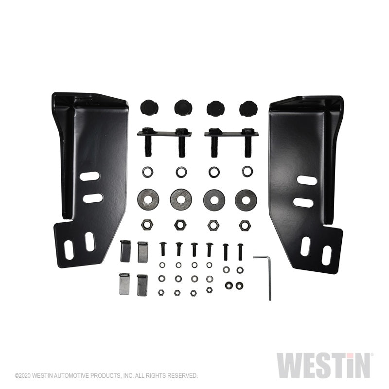 Westin 17-21 Ford F-250/350 HDX Bandit Rear Bumper - Black - GTR Auto