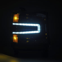 Load image into Gallery viewer, AlphaRex 16-18 Chevy 1500HD LUXX LED Proj Headlights Alpha-BK w/Seq Atv Lgt / SeqSig (Req PN 810023) - GTR Auto