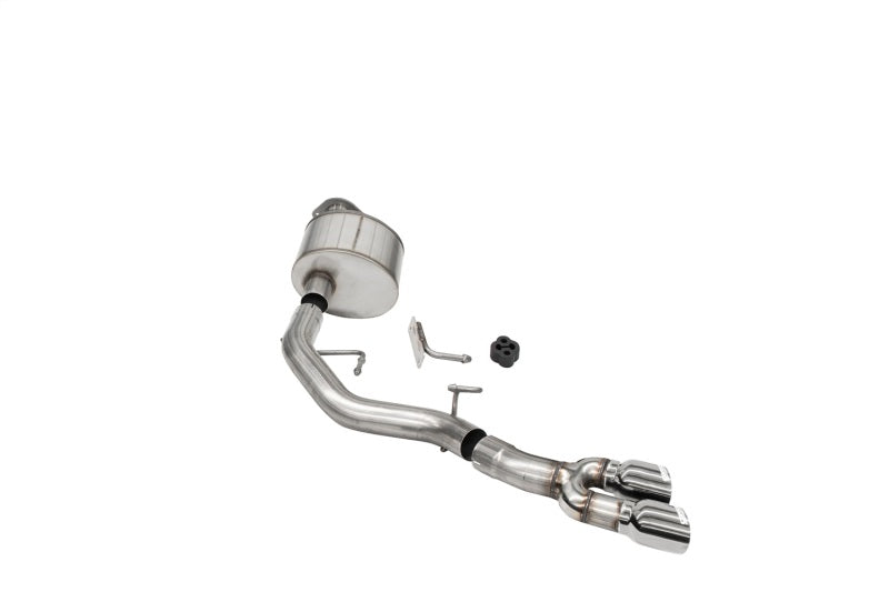 Corsa 2021-2025 Ford F-150 Regular Cab/6.5in Bed 5.0L V8 Xtreme Cat-Back Front of Tire Exit-Polished - GTR Auto