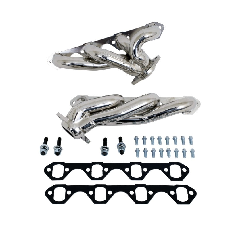 BBK 87-95 Ford F150 Truck 5.0 302 Shorty Unequal Length Exhaust Headers - 1-5/8 Titanium Ceramic - GTR Auto