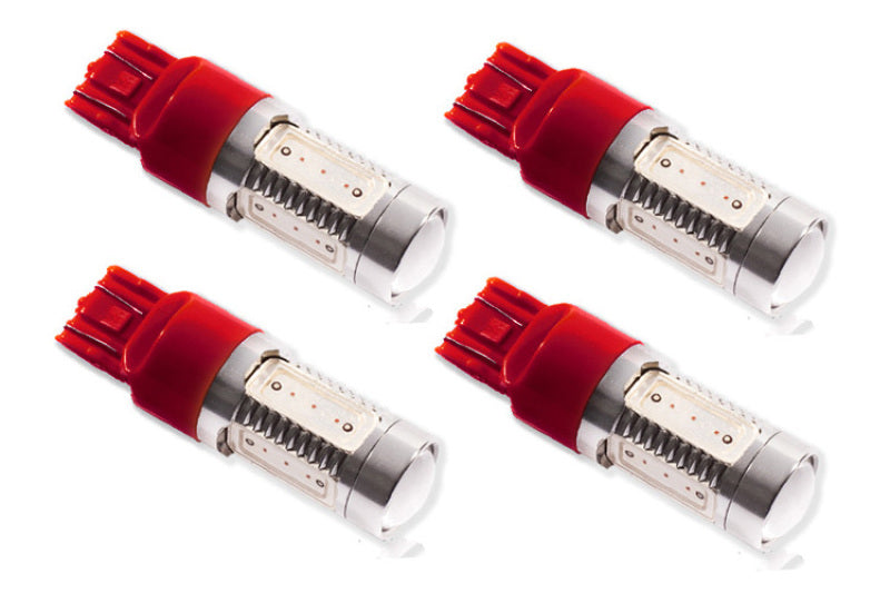 Diode Dynamics 7443 LED Bulb HP11 LED - Red Set of 4 - GTR Auto