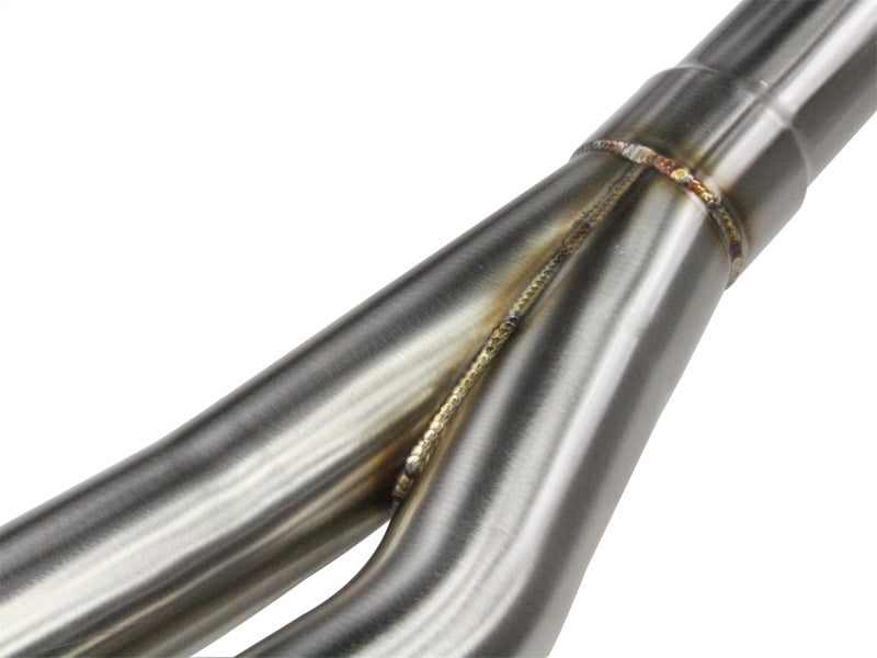 aFe 20-21 Audi A4 L4-2.0L (t) MACH Force-Xp 3in to 2-1/2in Stainless Steel Cat-Back Exhaust System - GTR Auto