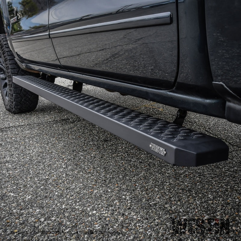 Westin Grate Steps Running Boards 86 in - Textured Black - GTR Auto