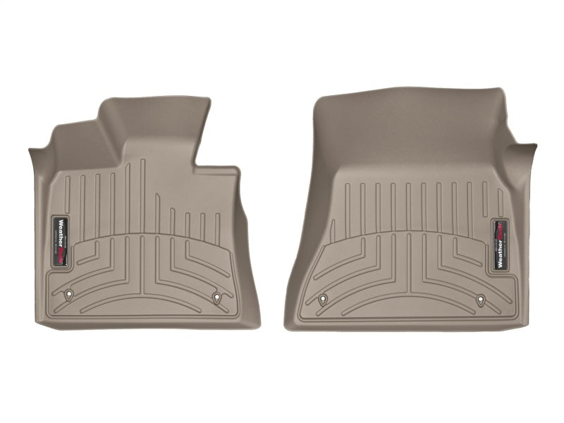 WeatherTech 14+ BMW X5 Front FloorLiner - Tan - GTR Auto