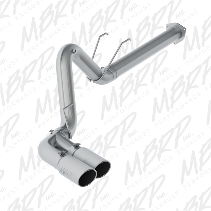 MBRP 17-19 Ford F250/350/450 6.4 L Filter Back Single Side Dual Exit Exhaust System - GTR Auto