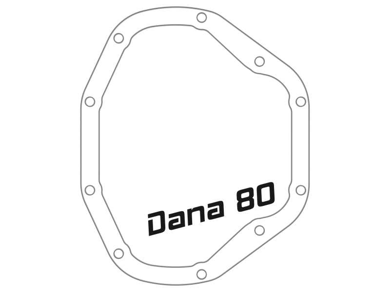 aFe Rear Differential Cover (Raw; Street Series); Dodge Diesel Trucks 94-02 L6-5.9L (td) - GTR Auto
