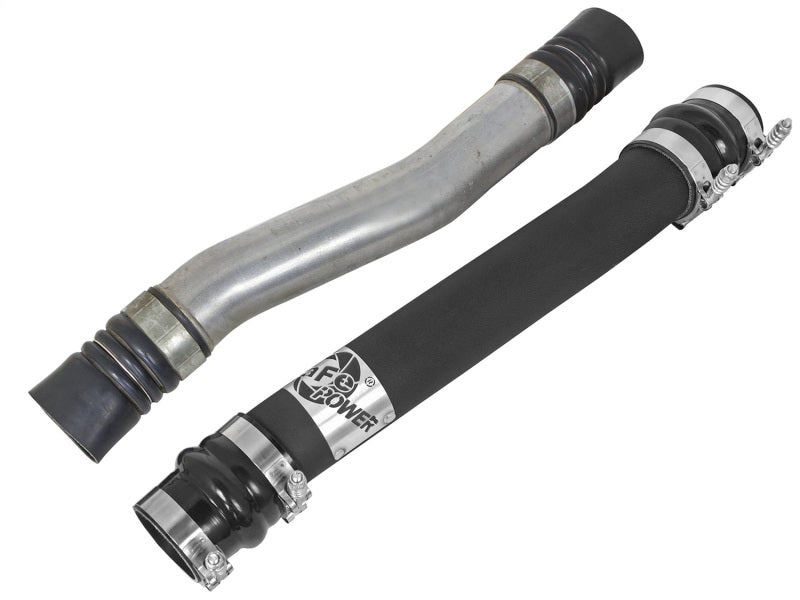 aFe BladeRunner 2.75in Hot 3.5in Cold Side Intercooler Tubes w/ Coupling Clamp Kit 10-12 Dodge 6.7L - GTR Auto