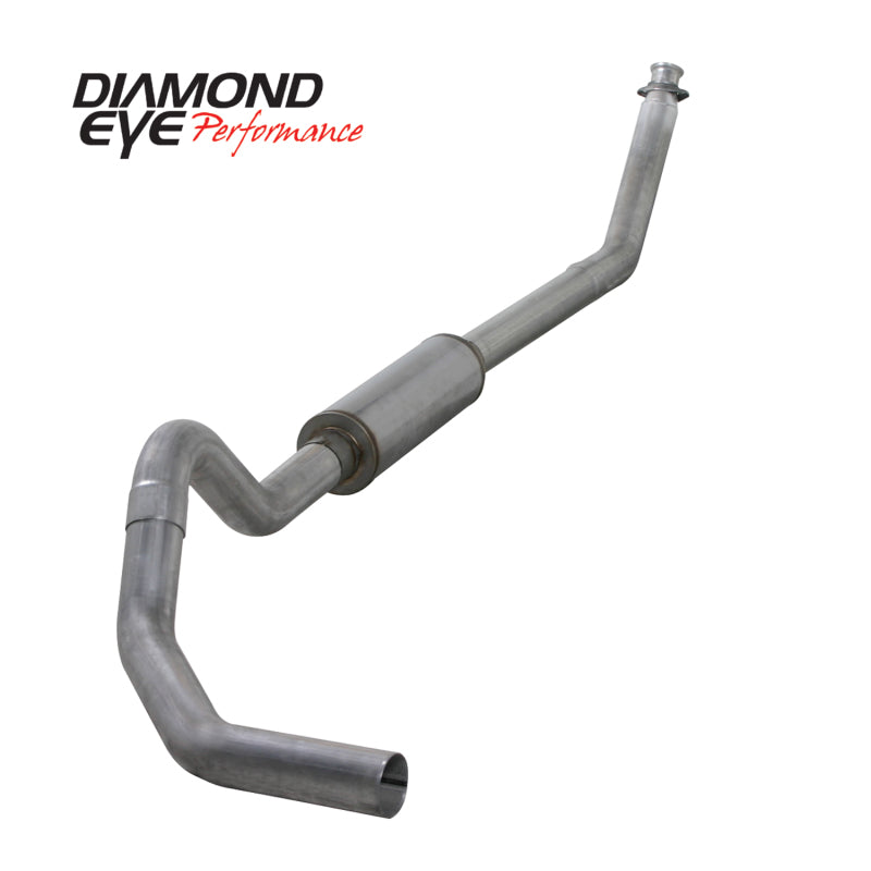 Diamond Eye KIT 4in Turbo Back SGL AL: 98.5-02 DODGE CUMMINS 5.9L - GTR Auto