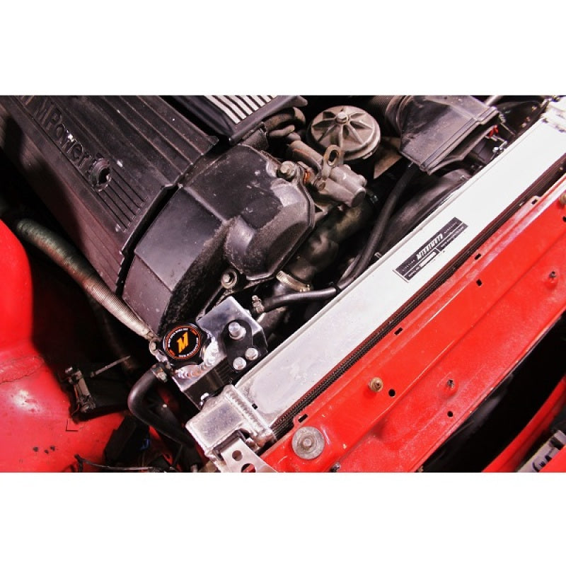 Mishimoto 92-99 BMW 3 Series Aluminum Coolant Expansion Tank - Black - GTR Auto