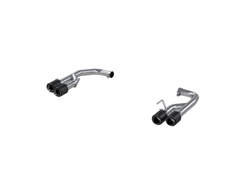 MBRP 18-21 Ford Mustang GT 5.0L T304 SS 2.5i Axle-Back, Dual Rear Exit with Quad CF Tips - GTR Auto