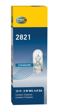 Load image into Gallery viewer, Hella Universal Clear T3.25 Incandescent 12V 3W Bulb (MOQ 10) - GTR Auto