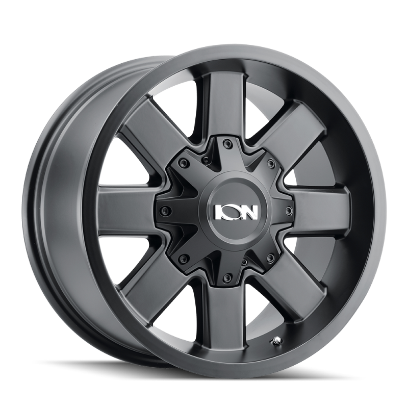 ION Type 141 18x9 / 6x120 BP / 18mm Offset / 78.1mm Hub Satin Black Wheel - GTR Auto