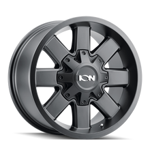 Load image into Gallery viewer, ION Type 141 18x9 / 6x120 BP / 18mm Offset / 78.1mm Hub Satin Black Wheel - GTR Auto