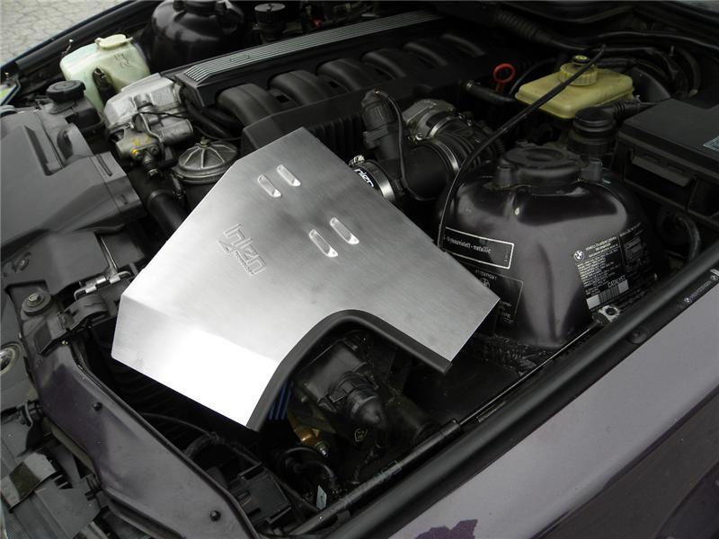 Injen 92-99 BMW E36 323i/325i/328i/M3 3.0L Polished Air Intake w/ Heat-Shield and Louvered Top Cover - GTR Auto