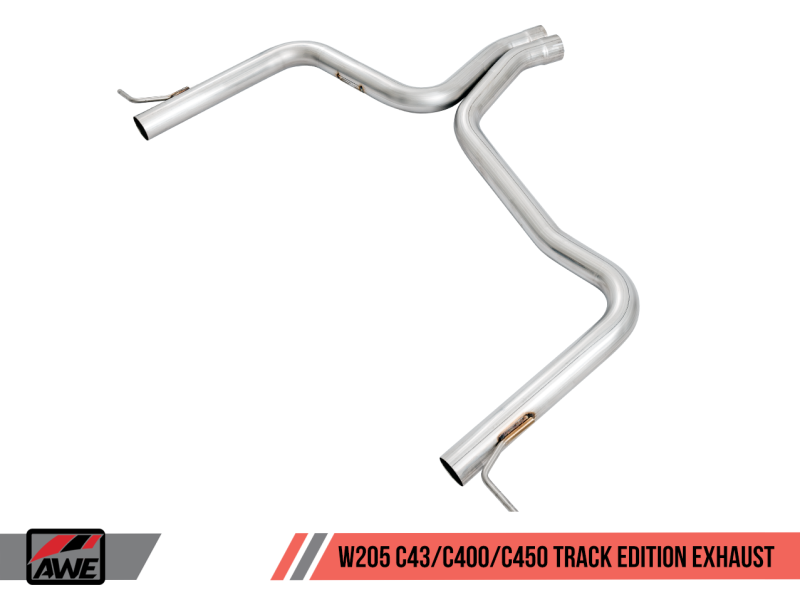 AWE Tuning Mercedes-Benz W205 C450 AMG / C400 Track Edition Exhaust - GTR Auto
