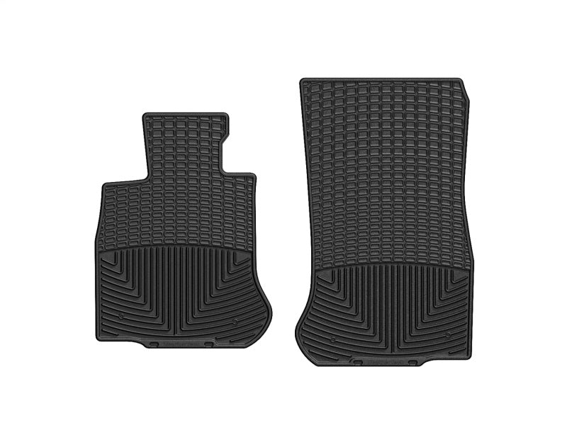 WeatherTech 12+ BMW 6-Series Front Rubber Mats - Black - GTR Auto
