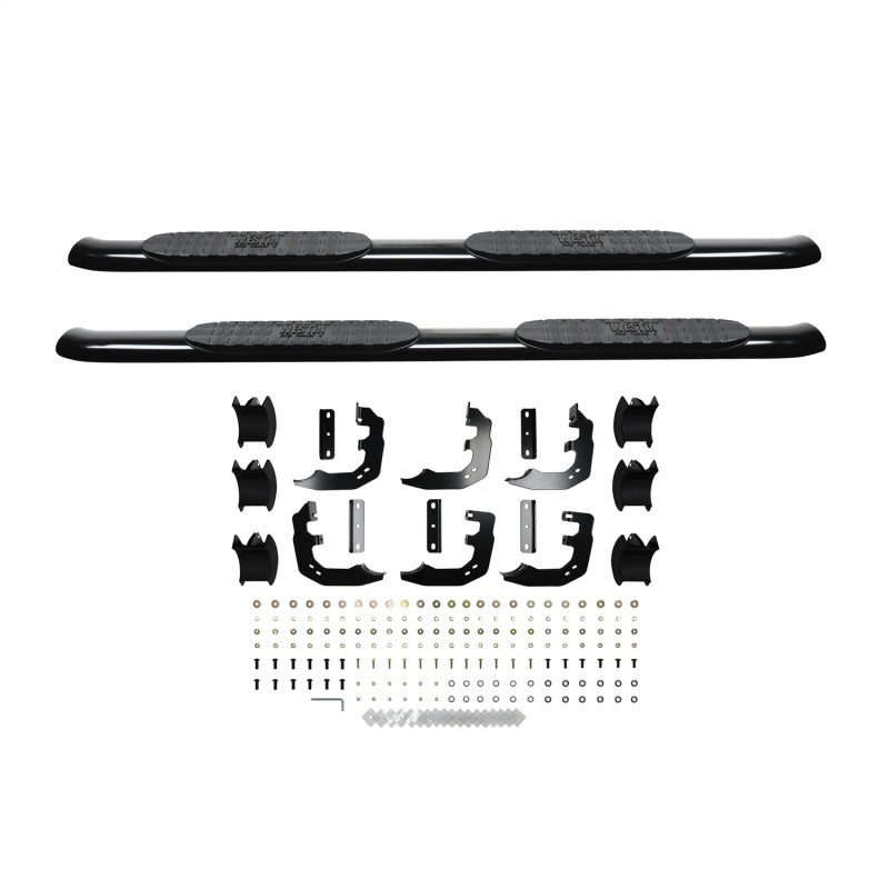 Westin 19-20 Ram 1500 Quad Cab (Excludes Ram 1500 Classic) PRO TRAXX 4 Oval Nerf Step Bars - Black - GTR Auto