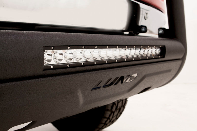 Lund 20-22 Chevrolet Silverado 2500HD/3500HD Bull Bar w/Light & Wiring - Black - GTR Auto