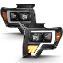 Load image into Gallery viewer, ANZO 2009-2014 Ford F-150 Projector Light Bar G4 H.L. Black Amber - GTR Auto