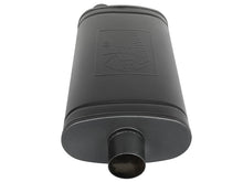 Load image into Gallery viewer, aFe MACH Force-Xp 409 SS Muffler w/ Black Finish 3in Center/Offset 22in L x 11in x 5in - Oval Body - GTR Auto