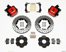 Load image into Gallery viewer, Wilwood Combination Parking Brake Rear Kit 11.00in Drilled Red Civic / Integra Disc 2.39 Hub Offset - GTR Auto