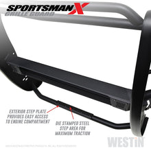 Load image into Gallery viewer, Westin 19-21 Chevy 1500 Sportsman X Grille Guard - Textured Black (Excl. 2019 Silverado LD) - GTR Auto
