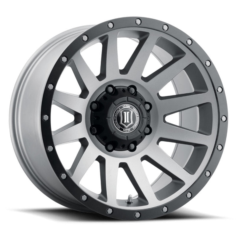 ICON Compression 20x10 8x170 -19mm Offset 4.75in BS 125mm Bore Titanium Wheel - GTR Auto
