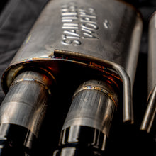 Load image into Gallery viewer, Stainless Works 18-21 Mustang GT Axle Back Legend Exhaust - Black Tips