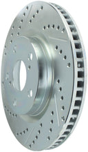 Load image into Gallery viewer, StopTech Select Sport 11-16 Toyota Avalon/ 11-17 Camry SportStop Slotted &amp; Drilled Right Front Rotor