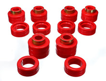 Load image into Gallery viewer, Energy Suspension Chevy Pickup 2&amp;4Wd Body Mounts - Red - GTR Auto