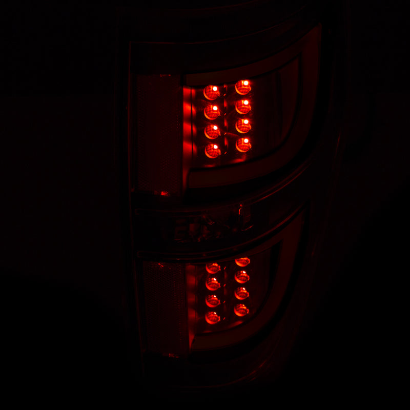 ANZO 2009-2013 Ford F-150 LED Taillights Black - GTR Auto