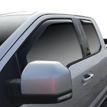 Load image into Gallery viewer, Westin 2015-2018 Ford F-150 SuperCab Wade In-Channel Wind Deflector 4pc - Smoke - GTR Auto
