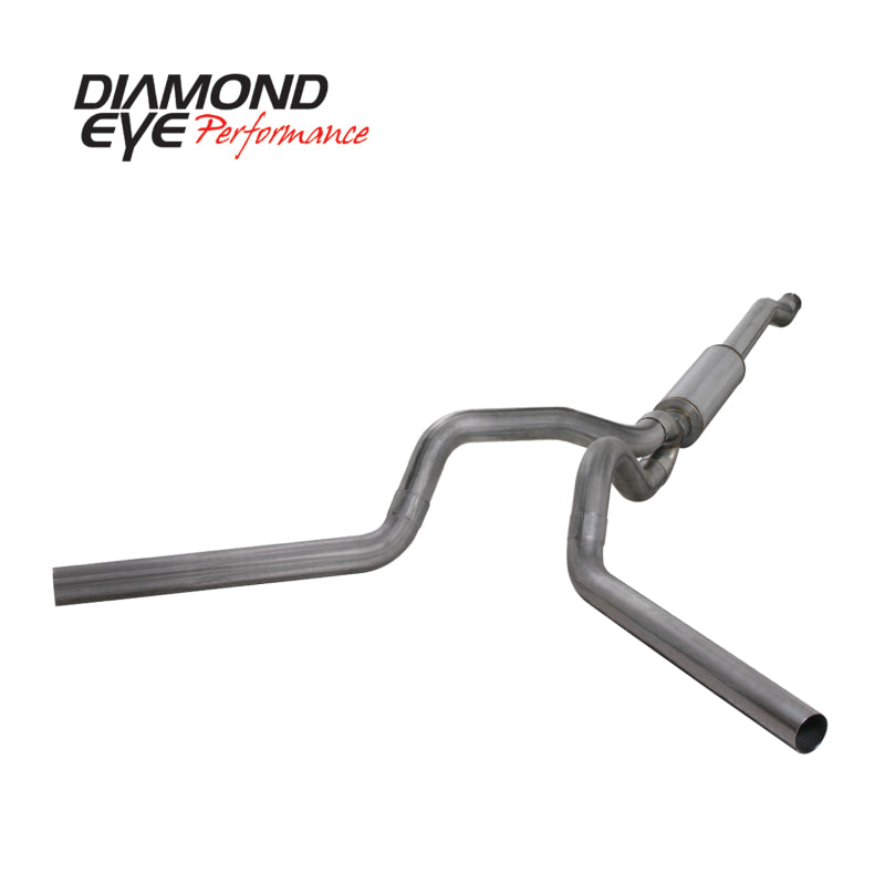 Diamond Eye KIT 4in Catback DUAL SS: 03-07 FORD 6.0L F250/F350 - GTR Auto
