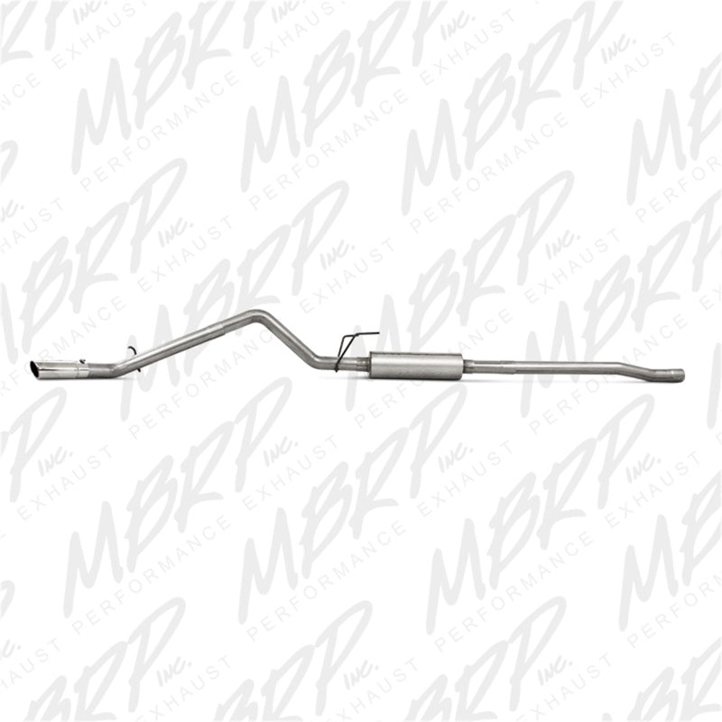 MBRP 06-08 Ram Hemi 1500 Mega Cab 5.7L / 03-13 Ram Hemi 2500/3500 5.7L Alum 3in Cat Back Single Side - GTR Auto