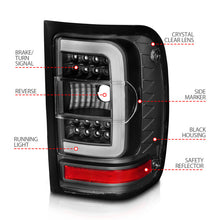 Load image into Gallery viewer, ANZO 2001-2011 Ford  Ranger LED Tail Lights w/ Light Bar Black Housing Clear Lens - GTR Auto