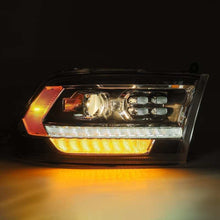Load image into Gallery viewer, AlphaRex 09-18 Dodge Ram 2500 LUXX LED Proj Headlights Plank Style Black w/Activ Light/DRL - GTR Auto