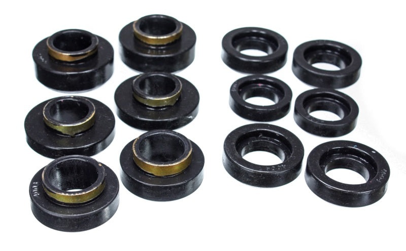Energy Suspension GM Black Body to Frame Mount and Radiator Support Bushing Set - GTR Auto