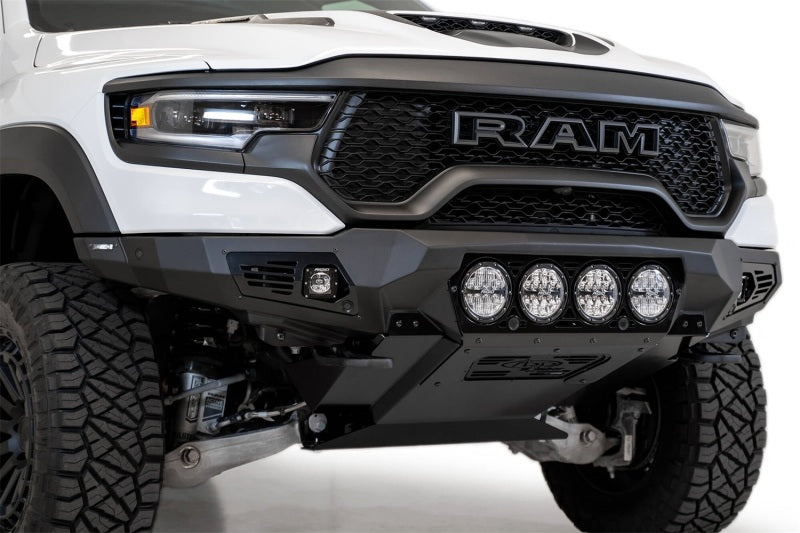 Addictive Desert Designs 2021 Dodge RAM 1500 TRX Bomber Front Bumper (Rigid) - GTR Auto