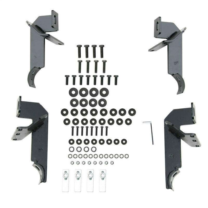 Westin 2007-2017 Jeep Wrangler 2dr E-Series 3 Nerf Step Bars - Black - GTR Auto