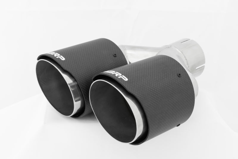 MBRP Universal Carbon Fiber Dual Tip 4in OD/2.5in Inlet PT5177CF