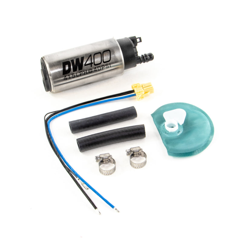 DeatschWerks 415LPH DW400 In-Tank Fuel Pump w/ Universal Set Up Kit - GTR Auto