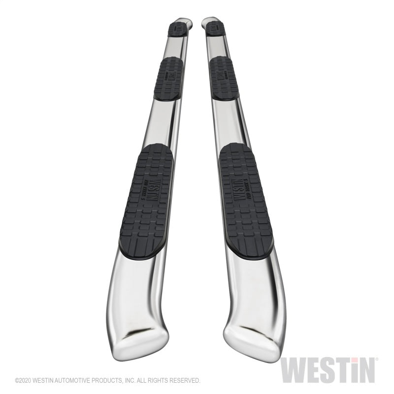Westin 2020 Chevy Silverado 2500 Crew Cab (6.5ft Bed) PRO TRAXX Nerf Step Bars - Stainless Steel - GTR Auto
