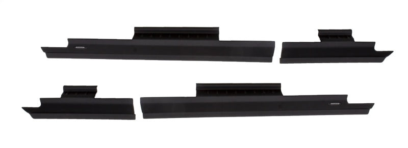 Bushwacker 2018 Jeep Wrangler Unlimited 4-Door Trail Armor Rocker Panel and Sill Plate Cover - Black - GTR Auto