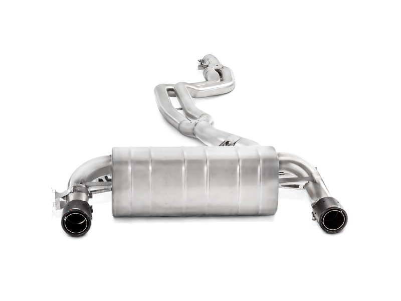 Akrapovic 16-17 BMW 340i (F30 F31) Evolution Line Cat Back (SS) w/ Carbon Tips (Req. Link Pipe) - GTR Auto