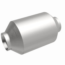 Load image into Gallery viewer, MagnaFlow Universal Catalytic Converter 2.50in C/C Spun Front OEM