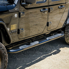 Load image into Gallery viewer, Westin 2020 Jeep Gladiator Platinum 4 Oval Nerf Step Bars - Black - GTR Auto