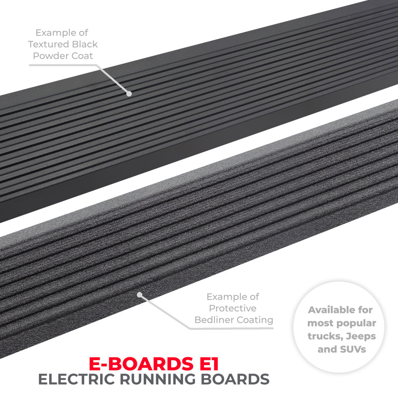 RealTruck 11-22 Ram 2500/3500 CC 4dr VoltStep Electric Running Board Kit (No Drill) - Tex. Blk - GTR Auto