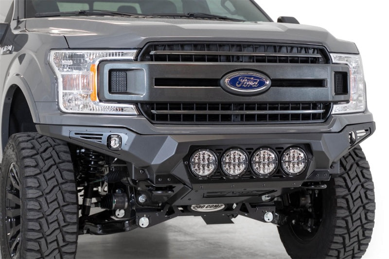 Addictive Desert Designs 18-20 Ford F-150 Bomber Front Bumper w/ 4 Rigid 360 6IN Mounts - GTR Auto