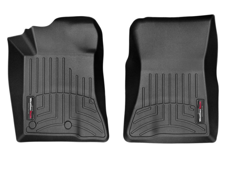 WeatherTech 15 Ford Mustang Front FloorLiners - Black - GTR Auto