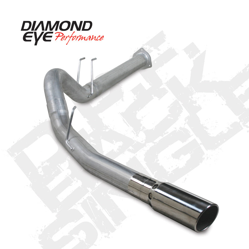 Diamond Eye KIT 4in DPF BACK Single SS: 2011 FORD 6.7L PWRSTROKE F250/F350 - GTR Auto